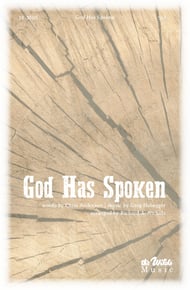 God Has Spoken SSA choral sheet music cover Thumbnail